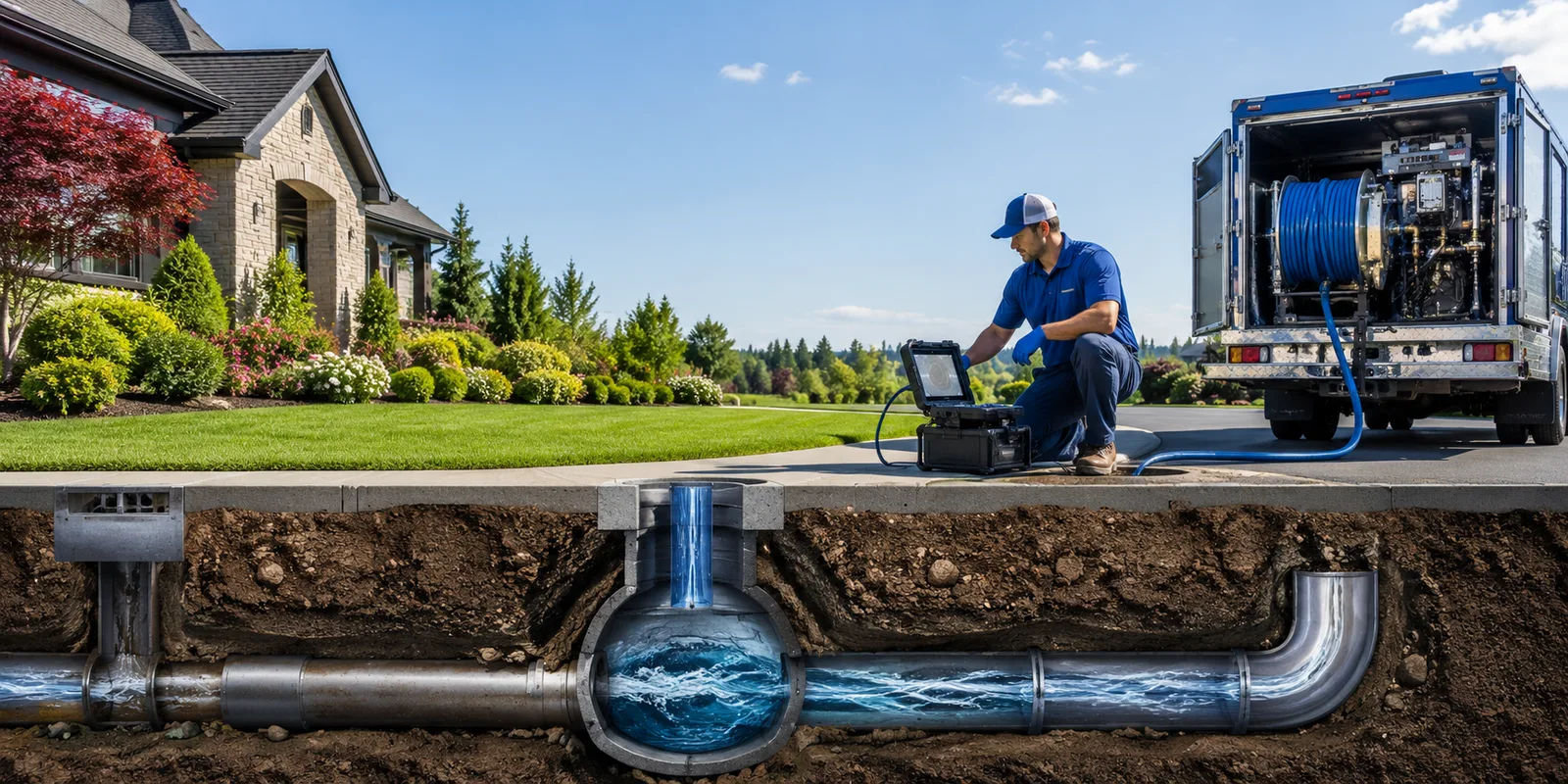 Drainage restoration information for New Athens, OH